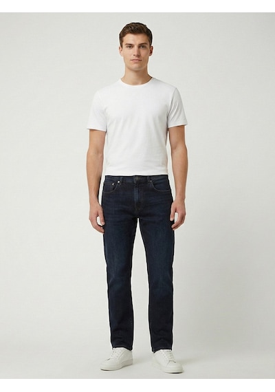 LTB Lıoren Düz Paça Orta Bel Mid Indigo Jean Pantolon İndigo