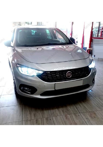 Fıat Egea Mercekli Far Led Uzun Far Ampulü H7 Photon Ultımate Fan