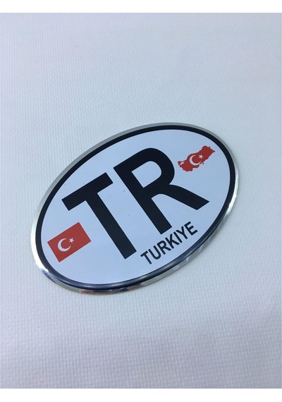 Protec Bagaj Kapağı Ülke Arması Aluminyum 125x85 Mm Türkiye