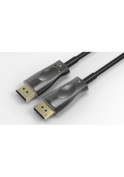 Tr Aoc Fiber Displayport Kablo - 32.4gbps, 8k 60hz, 4k 120hz, 4k 60hz, Hdr 15 Metre Diğer