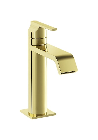 VitrA Suit A4281674 Lavabo Bataryası Soft Altın
