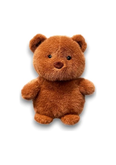 Selay Toys Ayıcık 20 Cm Kahverengi Peluş 9887 Çok Renkli