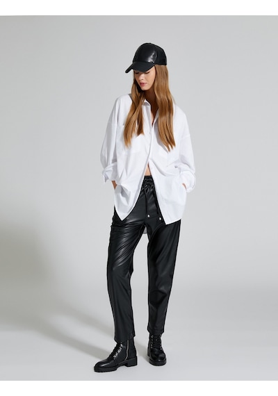 Koton Oversize Gömlek Uzun Kollu Çift Cepli Düğmeli Pamuklu Beyaz 4wal60064ıw 4WAL60064IW000 Beyaz Koton Oversize Gömlek Uzun Kollu Çift Cepli Düğmeli Pamuklu Beyaz 4wal60064ıw 4WAL60064IW000 Beyaz