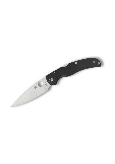 Spyderco Native Chief Black G-10 Plainedge Kamp Çakı Siyah