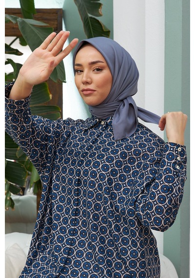 Silk Home Twill Eşarp 11343-37 Gri