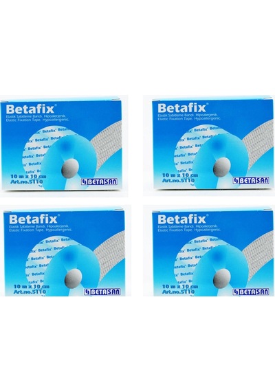 Betasan Betafix Hipoallerjenik Esnek Flaster Bandı 10 x 10 CM 4 Paket