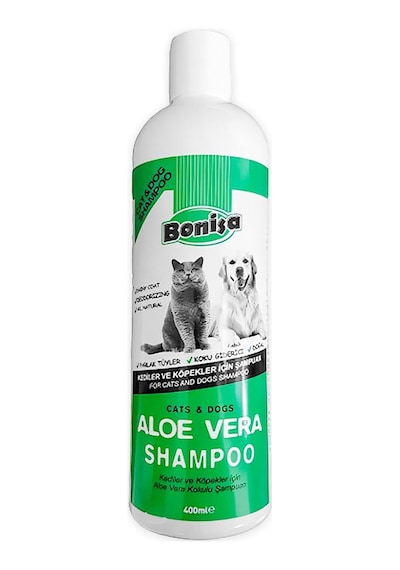Bonisa Kedi Ve Köpek Şampuanı 400 Ml Aloevera Kokulu