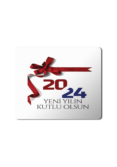 2024 Yeni Yılın Kutlu Olsun Kurdale Bağlama Mousepad Mouse Pad