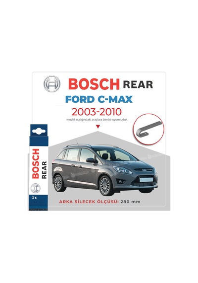 Bosch  Rear Ford C-Max 2003 - 2010 Arka Silecek - H282