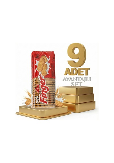 Afia Sütlü Finger Bisküvi 9x140 Gr