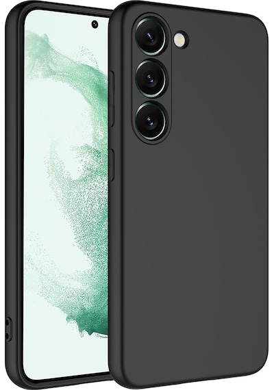 Galaxy S23 Plus Uyumlu Mara Lansman Kılıf-siyah Siyah Siyah