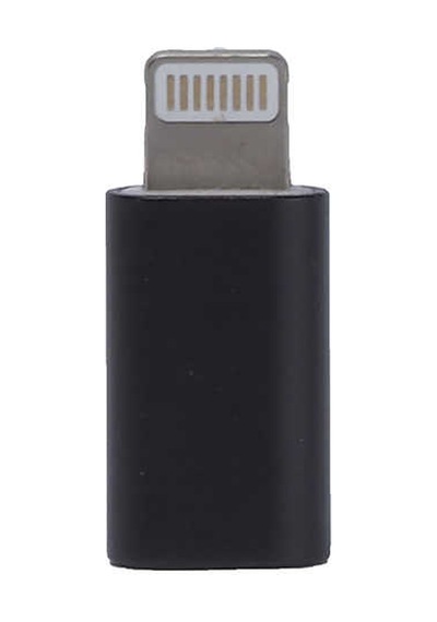 Zore Metal 01 Lightning Dönüştürücü-Siyah Siyah