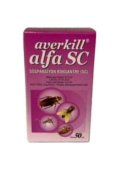 Averkill Alfa SC Süspansiyon Konsantre Genel Haşere 50 ML