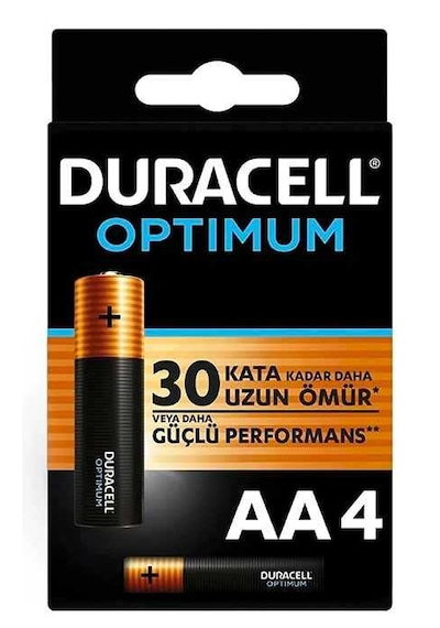 Duracell Optimum Alkalin Pil Aa 4'lü