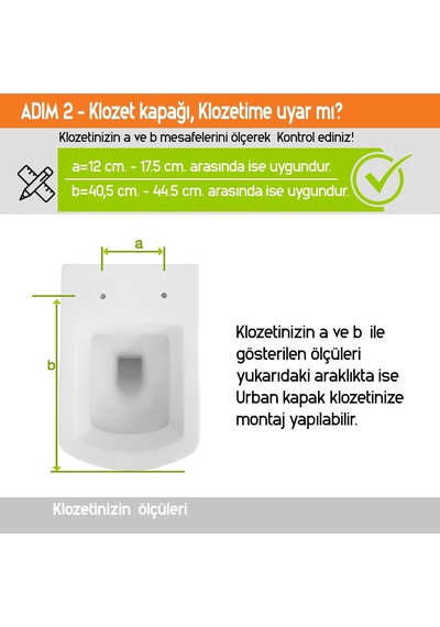 Urban Yavaş Kapanan Klozet Kapağı Diğer