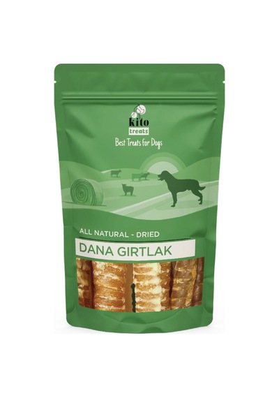 Kito Dana Gırtlak Çiğnemelik Doğal Glutensiz Organik Köpek Ödül Maması 100 G