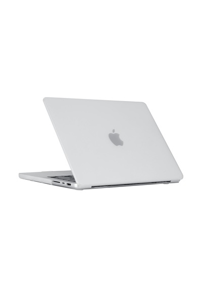 Apple Uyumlu MacBook Pro 14 2021 Kılıf Koruyucu Kapak 14.2" A2442 Mat Şeffaf