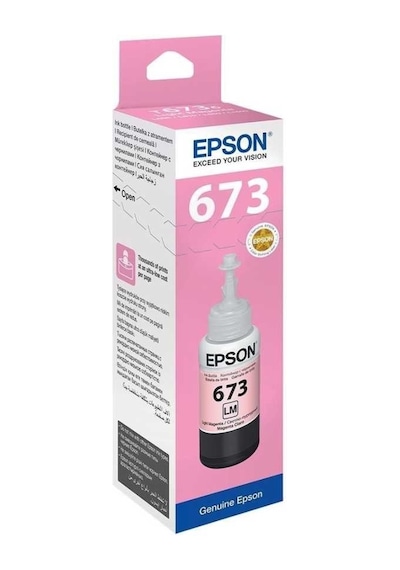 Tonersepeti Epson T6736 C13t67364a Açık Kırmızı Mürekkep