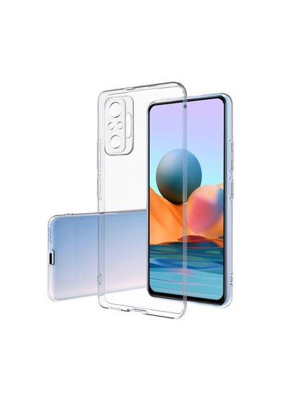 Xiaomi Redmi Note 10 Pro Uyumlu Kılıf Lüx Şeffaf Silikon