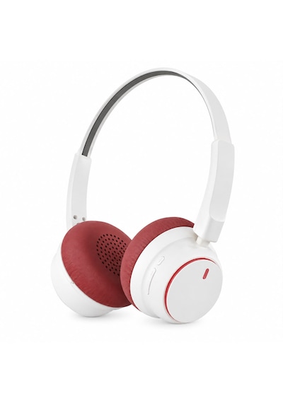 Prozone Bluetooth Kulaklık - Stereo Ses Beyaz/bordo