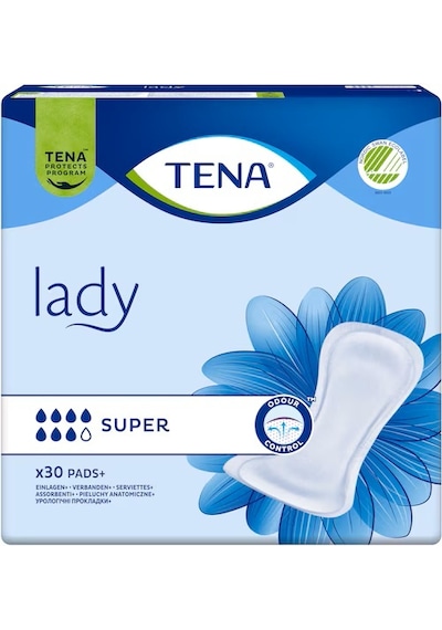Tena Lady Süper Kadın Mesane Pedi 180 Adet Diğer