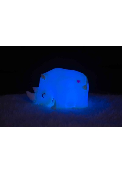Dhink Silikon Gece Lambası Rhino Scott Yeşil