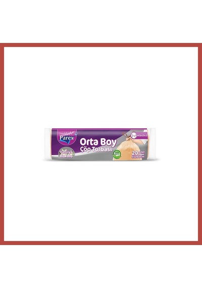 Bezos Ekonomik Büzgülü Vanılya Çöp Torbası Orta 15 1 Adet Erdotıca