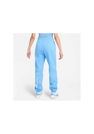 Nike Nsw Fleece Bol Kalıp Pant Kadın Eşofman Altı Fz4632-412 Mavi