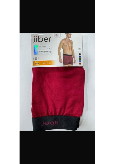 Jiber Erkek Modal Boxer Bordo