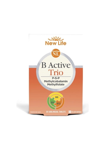B Active Trio Takviye Edici Gıda 30 Kapsül