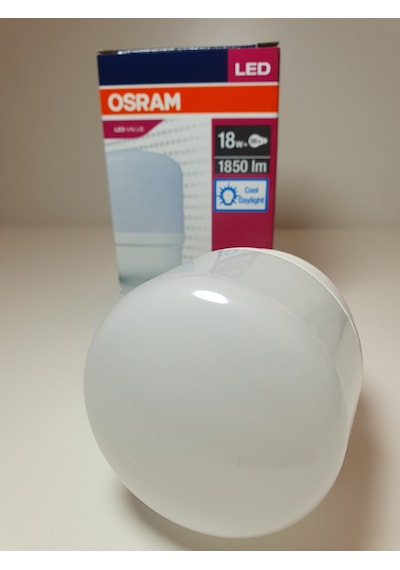 Led Value 18 Watt E27 Duylu 6500kelvin Beyaz Işık 1850lümen
