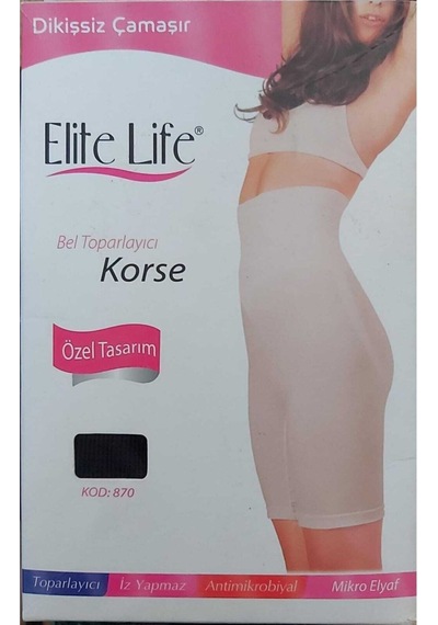 Bonbonetti Chocolate Baby & Kids 870 Özel Tasarım Bel Toparlayıcı Korse Siyah
