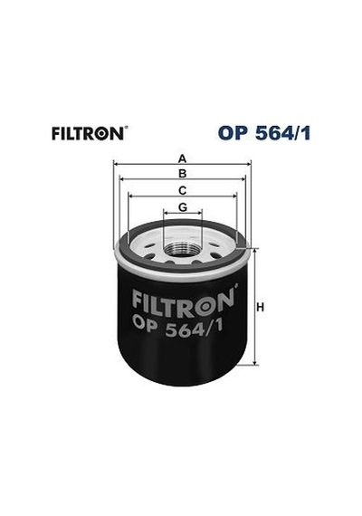 Filtron Op564/1 Yağ Filtresi
