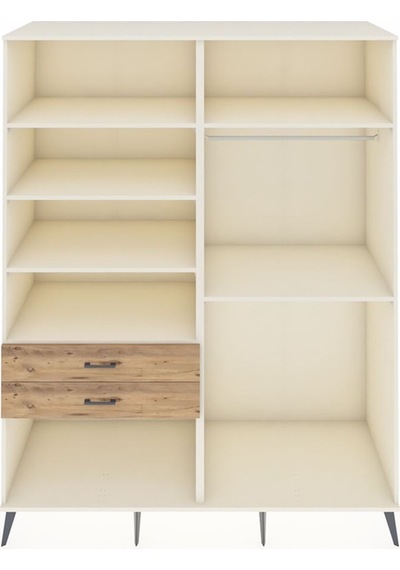Kronos Gardrop 6 Raflı 2 Çekmeceli 2 Askılı 176x59x221 Aytaşı-aytaşı/çam Aytaşı/çam Kronos Gardrop 6 Raflı 2 Çekmeceli 2 Askılı 176x59x221 Aytaşı-aytaşı/çam Aytaşı/çam