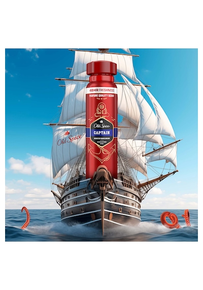 Old Spice Captain Erkek Sprey Vücut Deodorantı 150 ML