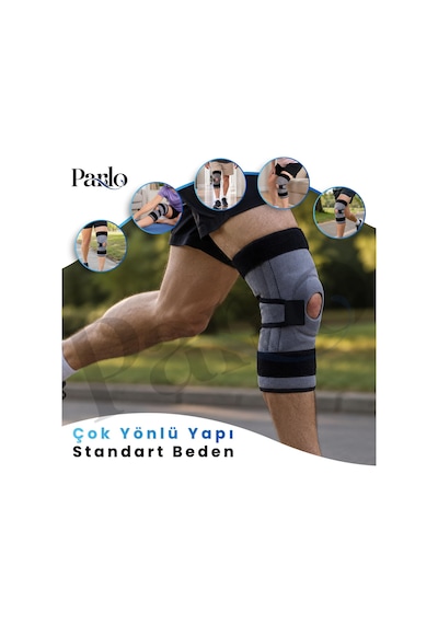 Ligament Ve Patella Destekli Dizlik Ayarlanabilir Ortopedik Diz Desteği Spiral Balenli Diz Destek Bandajı Genel