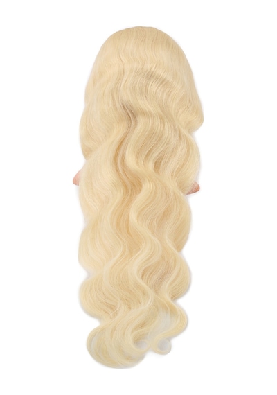Gerçek Front Lace Dalgalı Platin Tül Peruk / 80/85cm - Ybve-758731 Karışık - Çok Renkli