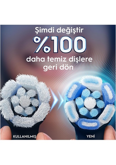 Oral-b Io Ultimate Clean Siyah Diş Fırçası Yedek Başlığı 6 Adet