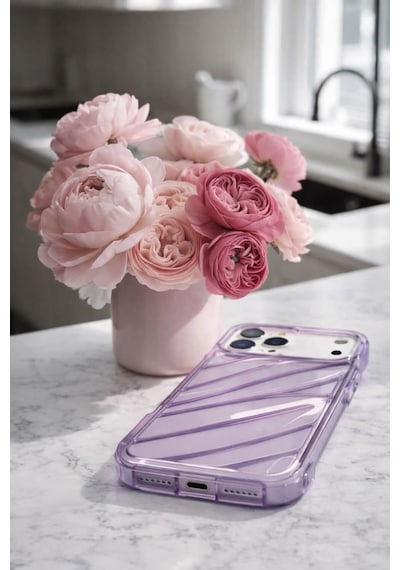 Apple Uyumlu iPhone 17 Pro Max Telefon Kılıfı Kamera Çıkıntılı Kabartmalı Parlak Desenli Darbe Emici Silikon Kılıf Mor Apple Uyumlu iPhone 17 Pro Max Telefon Kılıfı Kamera Çıkıntılı Kabartmalı Parlak Desenli Darbe Emici Silikon Kılıf Mor