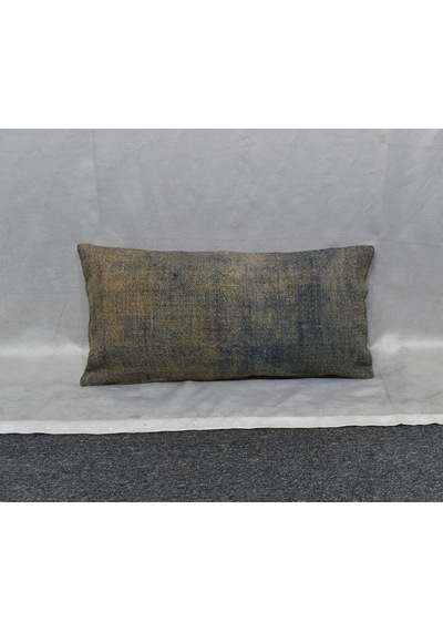 Zehra Abla Halı Yeni El Dokuma Dekoratif Lumbar Kilim Kırlent Yastık Kılıfı 6882 Çok Renkli
