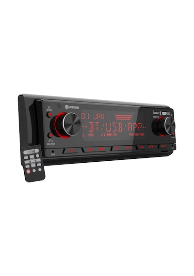 Reıss Audı Rs-mx85dsp Oto Teyp Dsp 4x50 Watt Bluetooth Mobil Aplikasyon Usb Sd Fm Aux