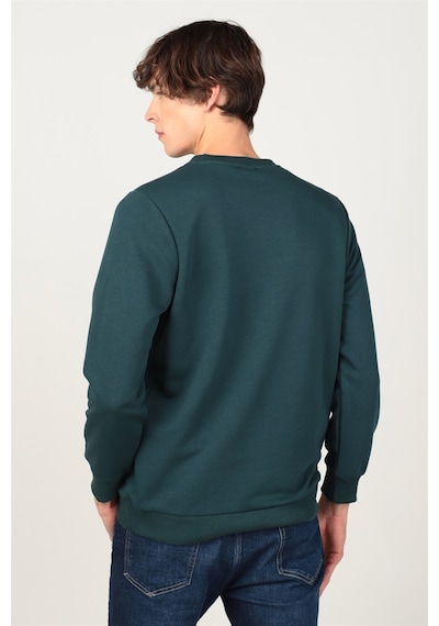 Tudors Unisex Relax Fit Rahat Kesim Pamuklu Yumuşak Dokulu İçi Polarlı Basic Yeşil Bisiklet Yaka Sweatshirt-23349-yeşil Yeşil Tudors Unisex Relax Fit Rahat Kesim Pamuklu Yumuşak Dokulu İçi Polarlı Basic Yeşil Bisiklet Yaka Sweatshirt-23349-yeşil Yeşil