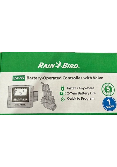 Rain Bird ESP9VIDVFKIT Pilli Kontrol Ünitesi ve DVF Vana Kiti (Te