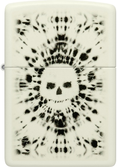 Zippo 49193 Hippie Skull Design Çakmak Çok Renkli