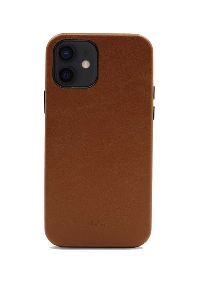 Kajsa Apple Uyumlu iPhone 12 Kılıf Suni Deri Kajsa Crazy Horse Kapak ZORE-216506