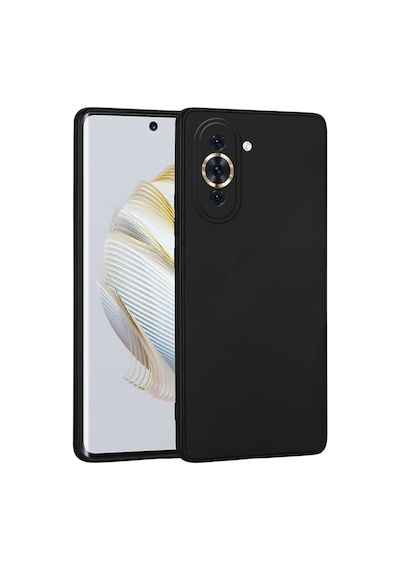 Zore Huawei Nova 10 Kılıf Nvth Premier Silikon Kapak - Siyah