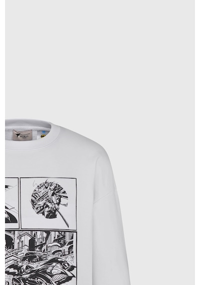 AC&Co / Altınyıldız Classics Erkek Beyaz Batman Lisanslı 3 İplik Loose Fit Bol Kesim Pamuklu Bisiklet Yaka Sweatshirt Beyaz AC&Co / Altınyıldız Classics Erkek Beyaz Batman Lisanslı 3 İplik Loose Fit Bol Kesim Pamuklu Bisiklet Yaka Sweatshirt Beyaz