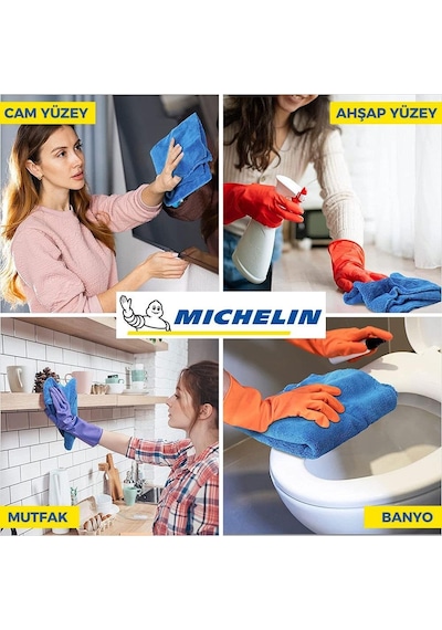 Michelin Mc42118 40x30cm Süper Emici Mikrofiber Havlu 5 Adet