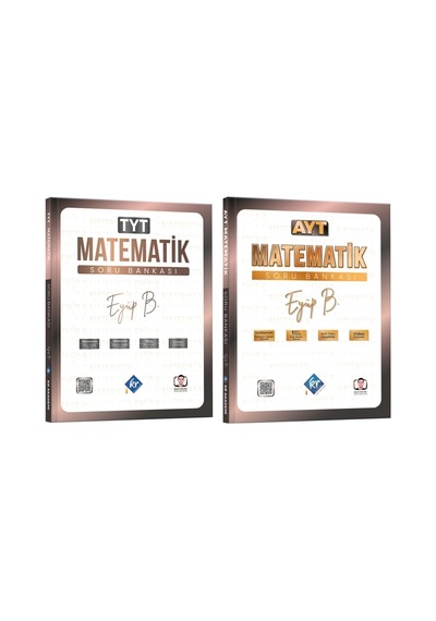 Kr Akademi Yayınları Eyüp B. Tyt-ayt Matematik Soru Bankası Set 2 Kitap