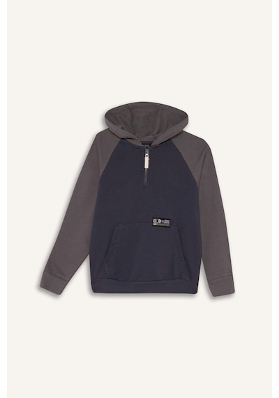 Defacto Oversize Kapüşonlu Baskılı Sweatshirt Erkek Çocuk G6135A826SP